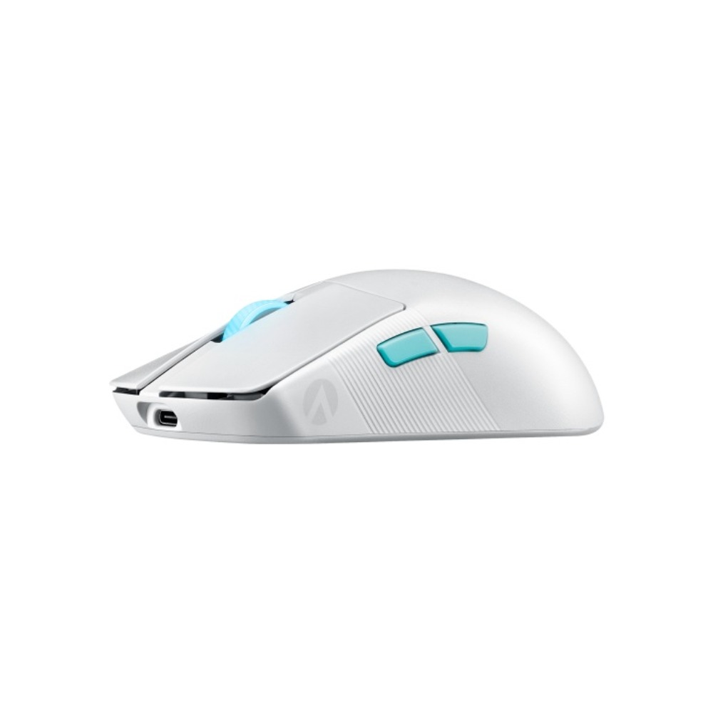 Asus P713 Rog Harpe Ace Aim Lab Edition Wireless/Bluetooth/ Wired Lightweight 54g,36K DPI Gaming Mouse - White