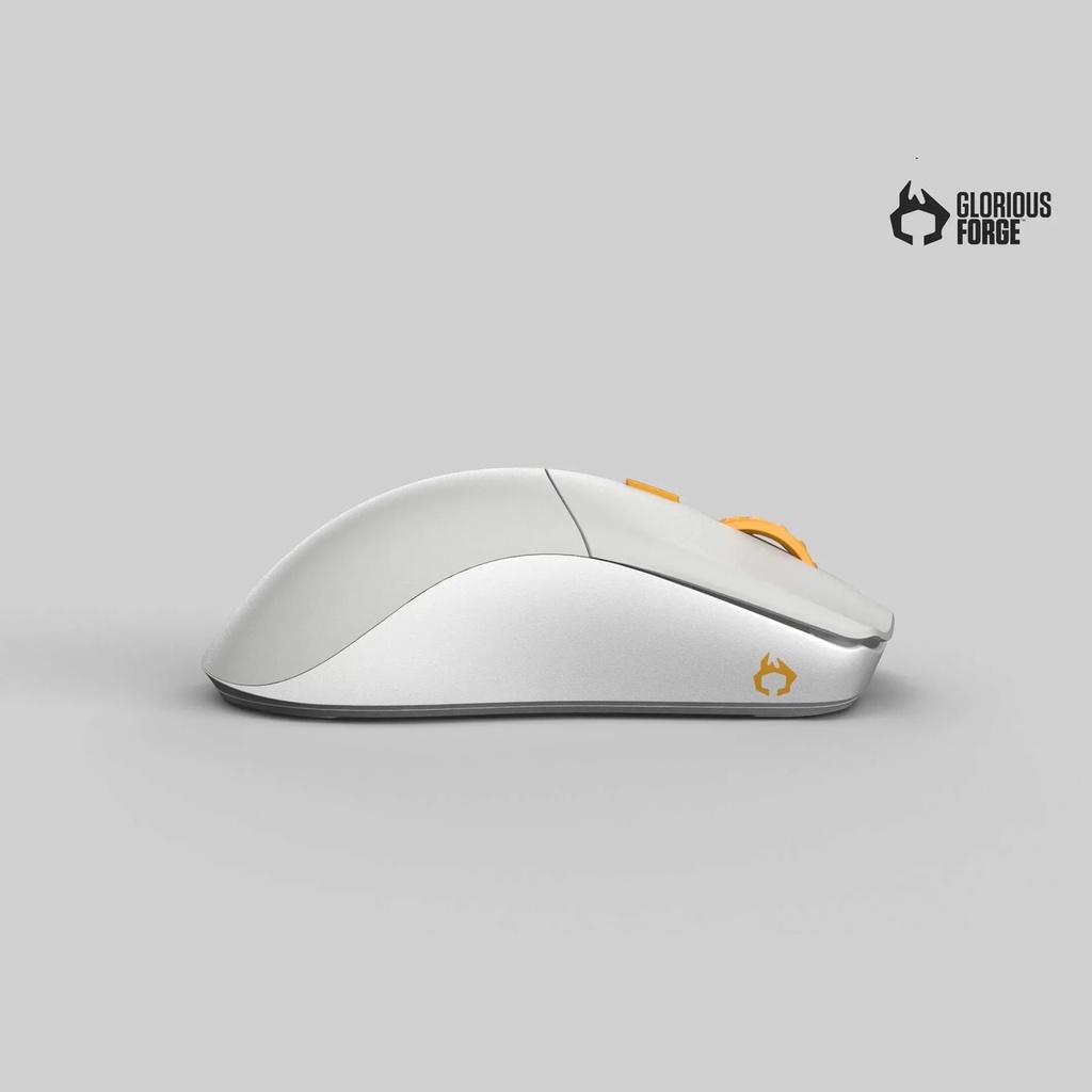 Glorious Forge Series One PRO Genos Wireless Gaming Mouse (49g) Gray/Gold