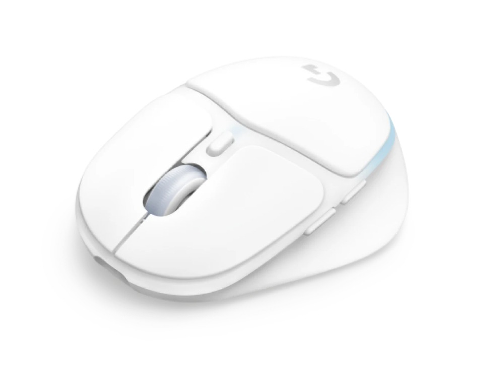 Logitech G705 Customizable Light synch RGB Lighting, Lightspeed Wireless/Bluetooth/Wired Lightweight Gaming Mouse For PC & Mac - White Mist