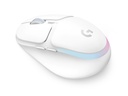 Logitech G705 Customizable Light synch RGB Lighting, Lightspeed Wireless/Bluetooth/Wired Lightweight Gaming Mouse For PC & Mac - White Mist