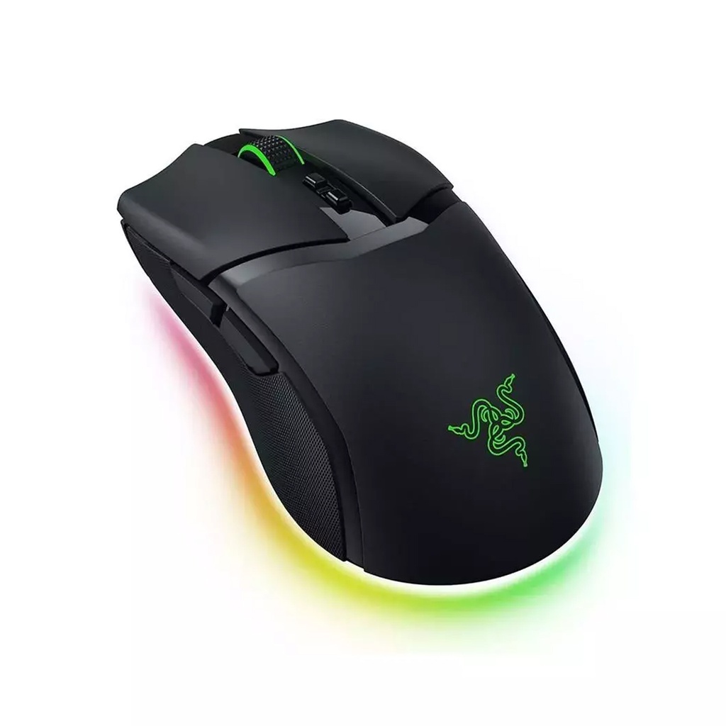 Razer Cobra Pro HyperSpeed Wireless/Bluetooth/Wired 30K DPI Gaming Mouse, 10 Customizable Control Focus Gen-3 Switches, Up to 170 Hrs Bluetooth/100 Hrs on Hyperspeed Wireless - Black