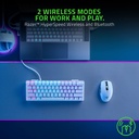 Razer Orochi V2 Mobile Wireless/Bluetooth Mouse Ultra Lightweight, 2 Wireless Modes, Up to 950hrs Battery Life, 5G Advanced 18K DPI Optical Sensor – White