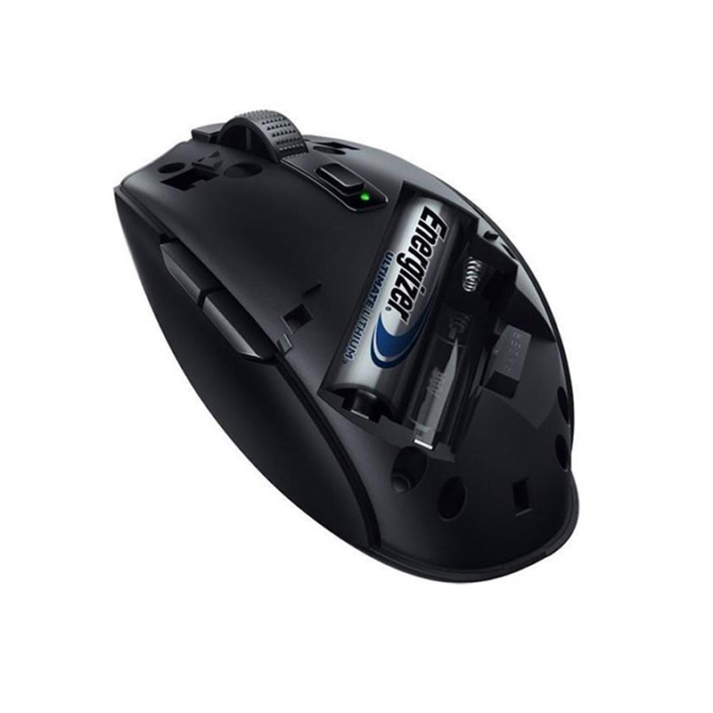 Razer Orochi V2 Mobile Wireless Gaming Mouse Ultra Lightweight, 2 Wireless Modes, Up to 950hrs Battery Life, Mechanical Switches, 5G Advanced 18K DPI Optical Sensor - Black