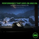 Razer Orochi V2 Mobile Wireless Gaming Mouse Ultra Lightweight, 2 Wireless Modes, Up to 950hrs Battery Life, Mechanical Switches, 5G Advanced 18K DPI Optical Sensor - Black