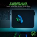 Razer Orochi V2 Mobile Wireless Gaming Mouse Ultra Lightweight, 2 Wireless Modes, Up to 950hrs Battery Life, Mechanical Switches, 5G Advanced 18K DPI Optical Sensor - Black