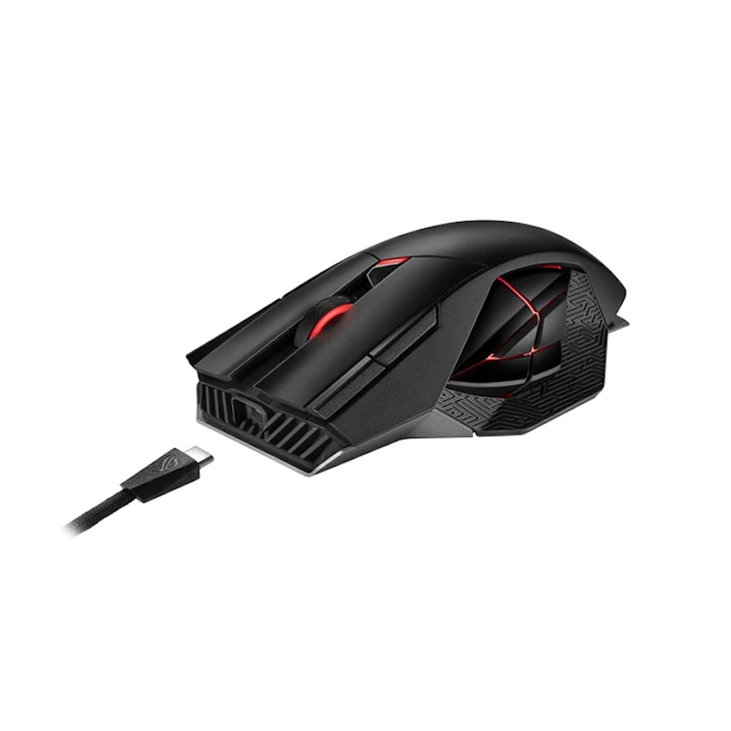 Asus P707 Rog Spatha X Wireless / Wired Gaming Mouse - Black