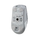ASUS ROG Keris AimPoint Wireless Gaming Mouse, 2.4GHz & BT, 36000 dpi, AimPoint Optical Sensor, 5 Prog Buttons with Shortcuts, 650 IPS Max Speed, Up to 119H Battery - White | 90MP02V0-BMUA10