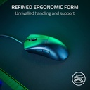 Razer DeathAdder V3 Wired Gaming Mouse: 59g Ultra Lightweight, Focus Pro 30K Optical Sensor, Fast Optical Switches Gen-3-8K Hz HyperPolling, 6 Programmable Buttons, Ergonomic - Black