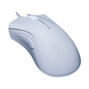 Razer DeathAdder Essential Gaming Mouse: 6400 DPI Optical Sensor, 5 Programmable Buttons, Mechanical Switches, Rubber Side Grips - White