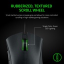 Razer DeathAdder Essential Gaming Mouse: 6400 DPI Optical Sensor, 5 Programmable Buttons, Mechanical Switches, Rubber Side Grips - Black