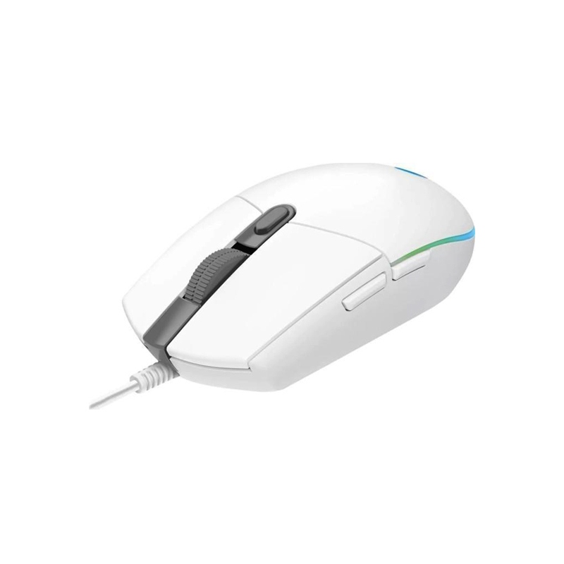 Logitech G203 Light Sync RGB 8000 DPI Wired Gaming Mouse White