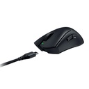 Razer DeathAdder V3 Pro Ultra-Lightweight Wireless/Wired Ergonomic Esports Mouse Up to 90 Hours Battery Life - Black