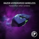 Razer DeathAdder V3 Pro Ultra-Lightweight Wireless/Wired Ergonomic Esports Mouse Up to 90 Hours Battery Life - Black