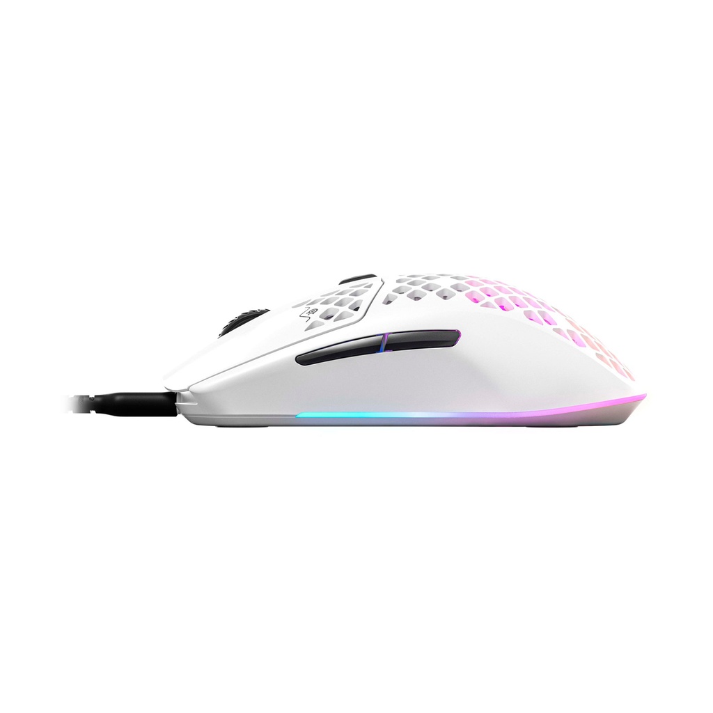 SteelSeries Aerox 3 Ultra Lightweight Wired Gaming Mouse - White