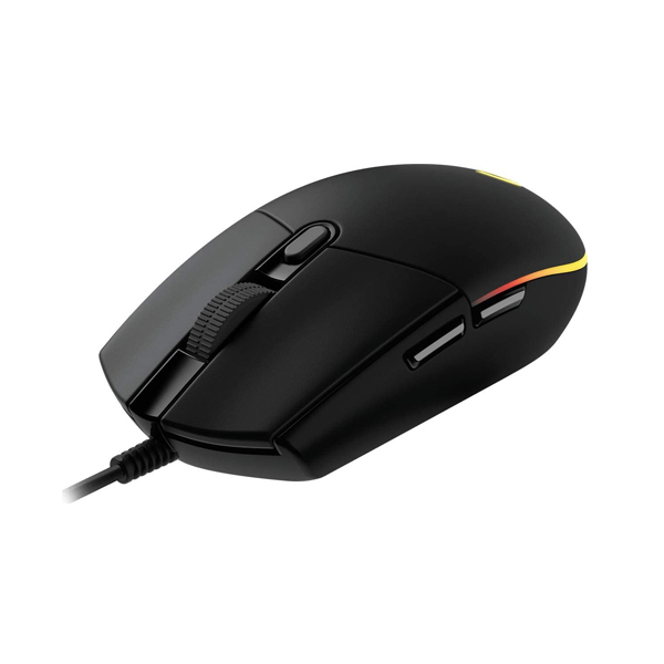 Logitech G203 Lightsync RGB Upto 8,000 DPI Wired Gaming Mouse Black