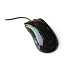 Glorious Model D Minus 12,000 DPI Wired Gaming Mouse (62g) - Glossy Black