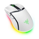 Razer Cobra Pro HyperSpeed Wireless/Bluetooth/Wired 30K DPI Gaming Mouse, 10 Customizable Control Focus Gen-3 Switches, Up to 170 Hrs Bluetooth/100 Hrs on Hyperspeed Wireless - White