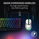 Razer Cobra Pro HyperSpeed Wireless/Bluetooth/Wired 30K DPI Gaming Mouse, 10 Customizable Control Focus Gen-3 Switches, Up to 170 Hrs Bluetooth/100 Hrs on Hyperspeed Wireless - White