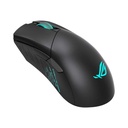 Asus P711 Rog Gladius III Aim Point Wireless/Bluetooth DPI 36,000 Out Standing 119-Hour Battery Life (79 Gram) Gaming Mouse - Black