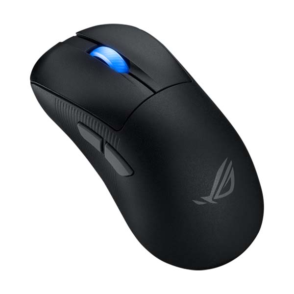 Asus Rog keris Ace II Wireless/Bluetooth RGB Gaming Mouse with 42,000 DPI OutStanding 90-Hour Battery Life - Black