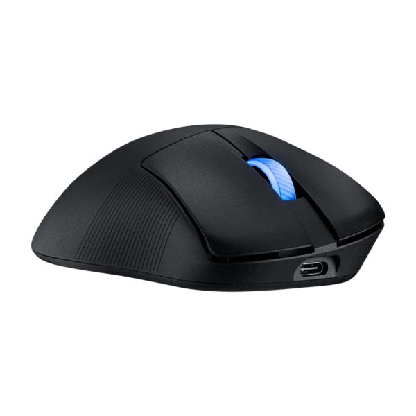 Asus Rog keris Ace II Wireless/Bluetooth RGB Gaming Mouse with 42,000 DPI OutStanding 90-Hour Battery Life - Black