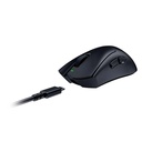 Razer DeathAdder V3 HyperSpeed Wireless Esports Gaming Mouse: 55 g Lightweight, Ergonomic & Smooth Touch Texture, Gen 3 Optical Switches, Focus X 26K Optical Sensor - Black