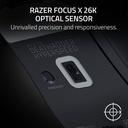 Razer DeathAdder V3 HyperSpeed Wireless Esports Gaming Mouse: 55 g Lightweight, Ergonomic & Smooth Touch Texture, Gen 3 Optical Switches, Focus X 26K Optical Sensor - Black