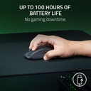 Razer DeathAdder V3 HyperSpeed Wireless Esports Gaming Mouse: 55 g Lightweight, Ergonomic & Smooth Touch Texture, Gen 3 Optical Switches, Focus X 26K Optical Sensor - Black