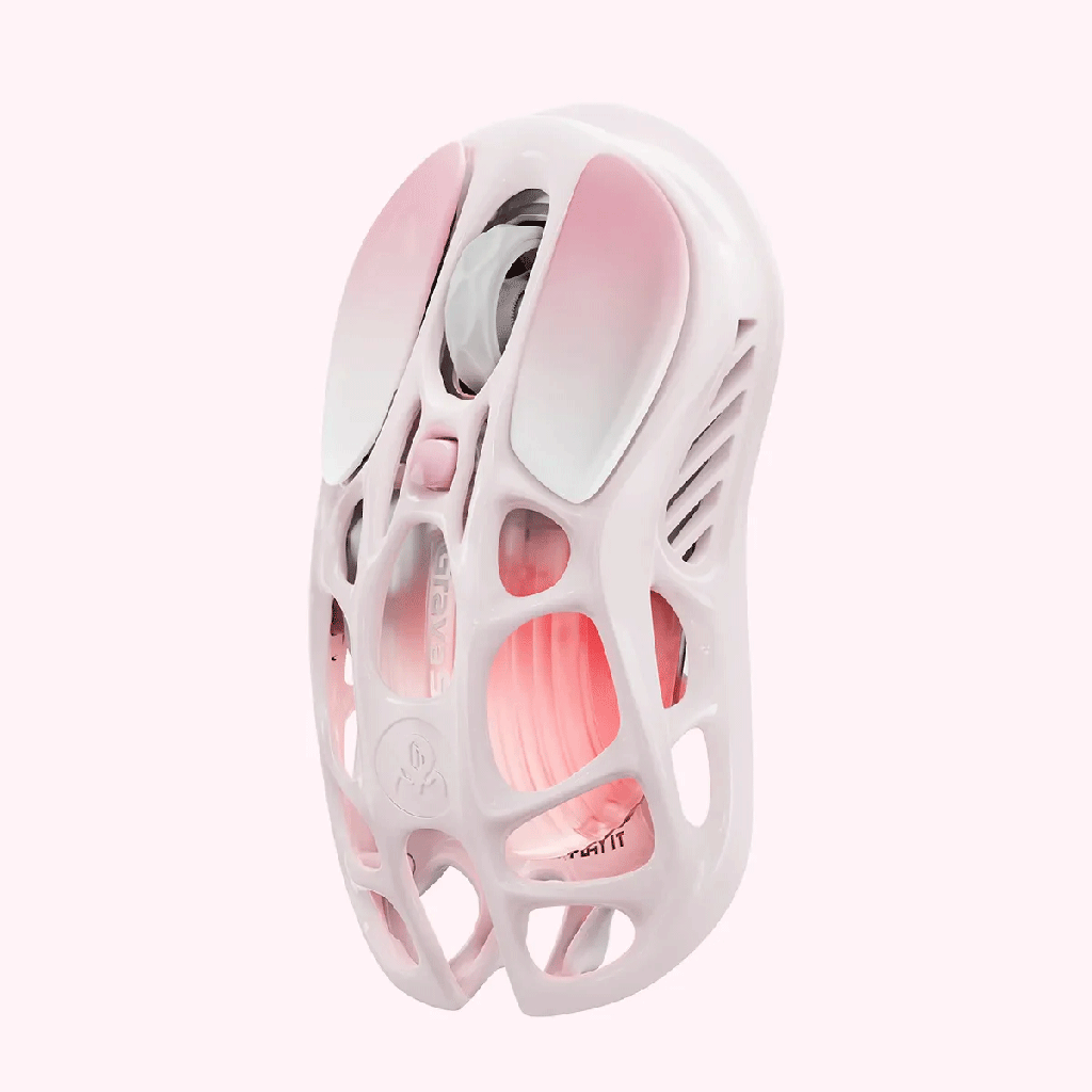 GravaStar Mercury M1 Pro Wireless Gaming Mouse - Sakura Pink