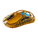 GravaStar Mercury X Pro Magnesium Alloy Frame Wireless/Bluetooth/Wired Gaming Mouse Special Edition - Battle Worn Yellow