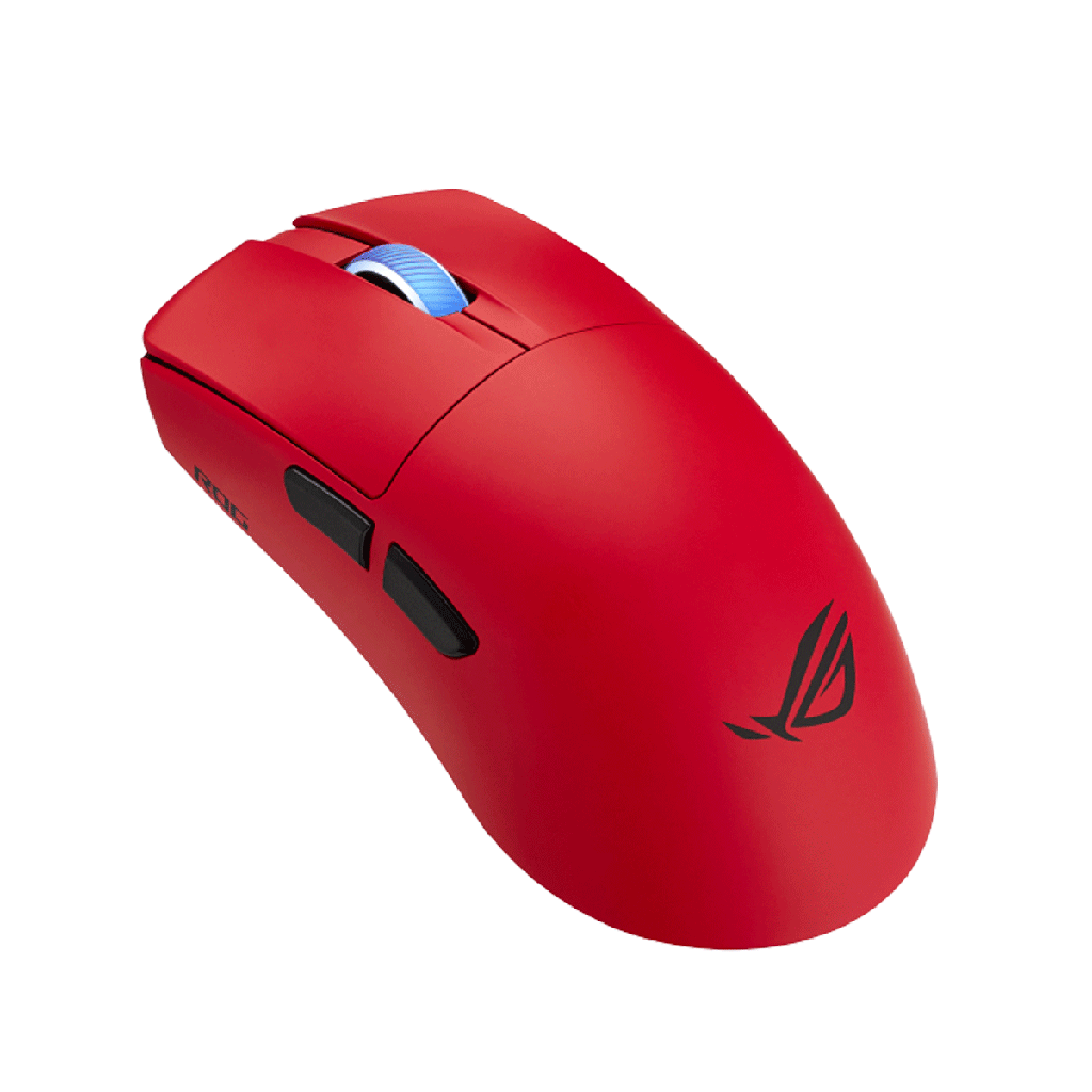 Asus ROG Harpe II Ace Gaming Mouse, Tri-Mode Bluetooth/Wireless/wired, ROG AimPoint Pro SENSOR, 42000DPI Max, ROG Optical Micro Switches, AURA SYNC, Red | 90MP0490-BMUA20