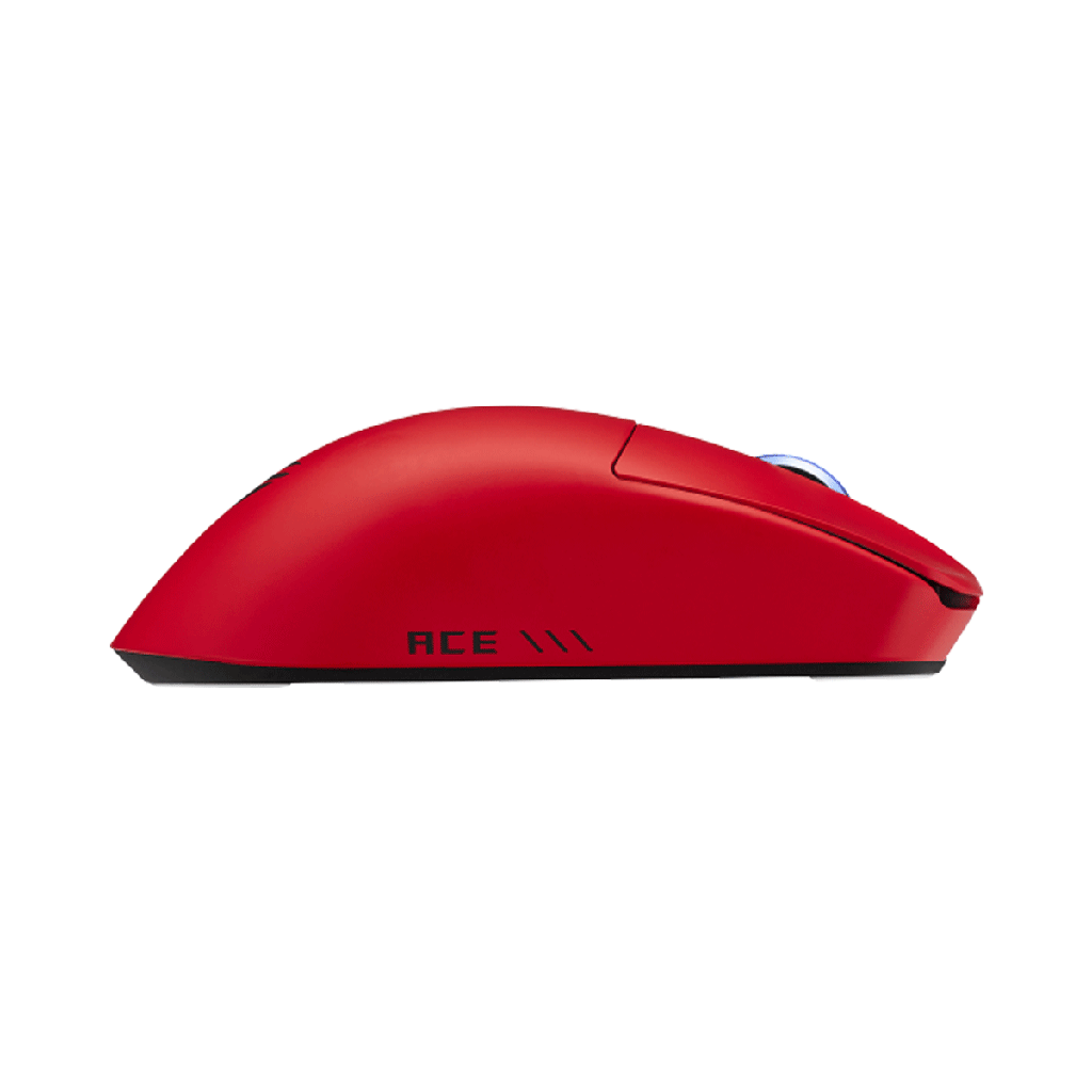 Asus ROG Harpe II Ace Gaming Mouse, Tri-Mode Bluetooth/Wireless/wired, ROG AimPoint Pro SENSOR, 42000DPI Max, ROG Optical Micro Switches, AURA SYNC, Red | 90MP0490-BMUA20