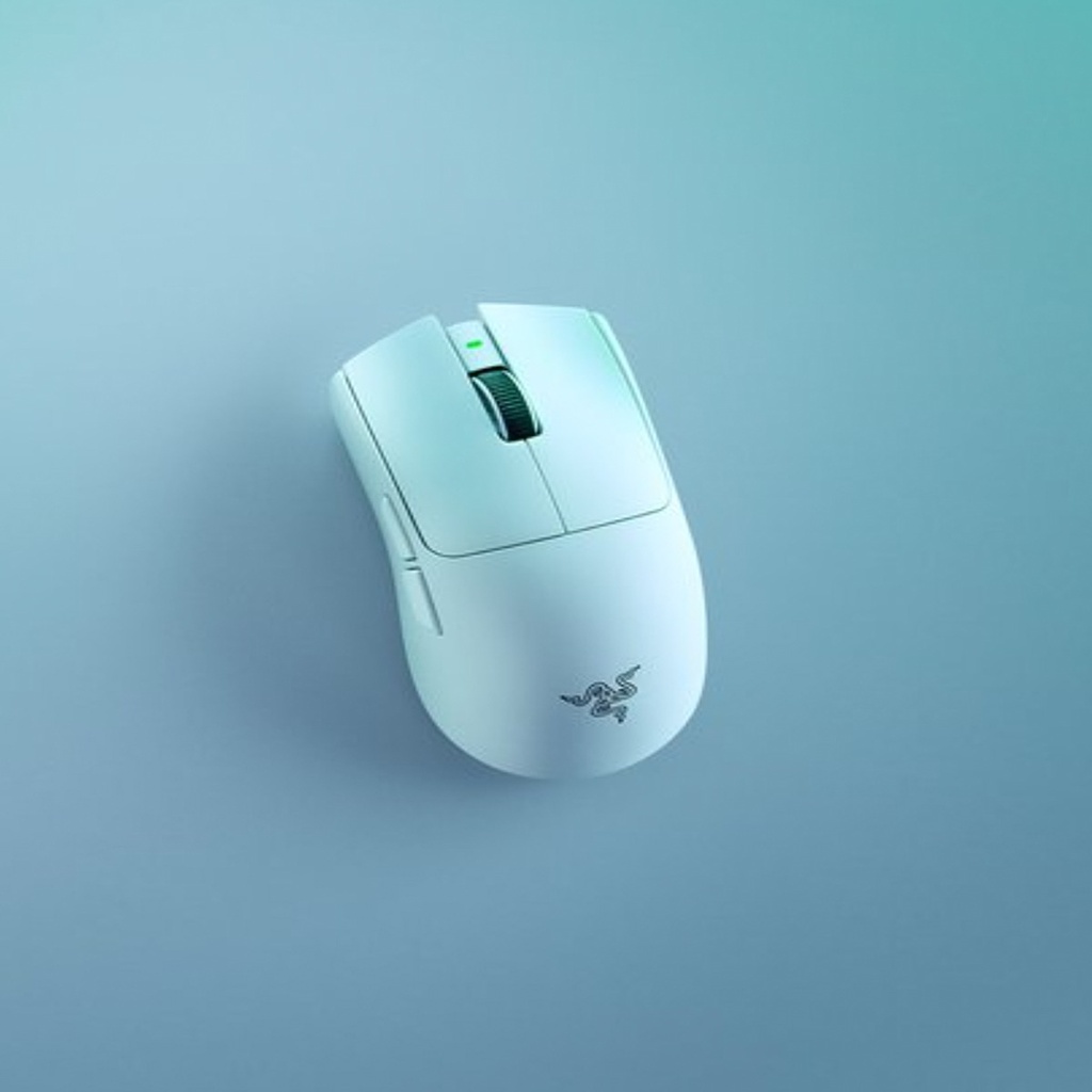 Razer Viper V4 Pro Ultra-Light Weight Wireless/Wired Symmetrical Esports Gaming Mouse, Focus Pro 50K Optical Sensor Gen 3, Up to 180 Hrs - White