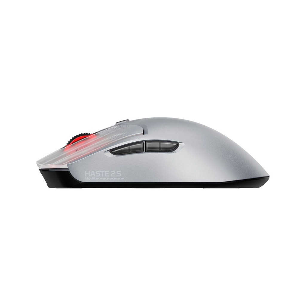 HyperX Pulsefire Haste 2 S Wireless /2.4GHz Bluetooth Gaming Mouse For PC,PS5,Xbox Series X|S - Silver