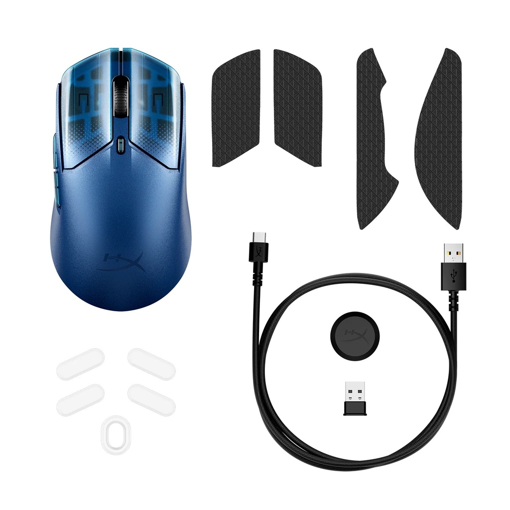 HyperX Pulsefire Haste 2 S Wireless /2.4GHz Bluetooth Gaming Mouse For PC,PS5,Xbox Series X|S - Navy