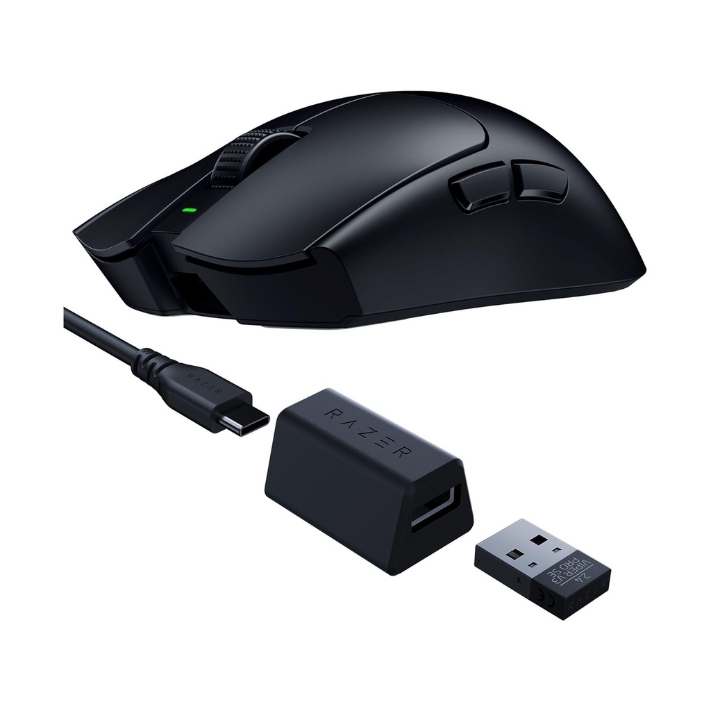 Razer Viper V3 Pro SE Ultra-Ultralight Wireless Symmetrical Esports Mouse - Black
