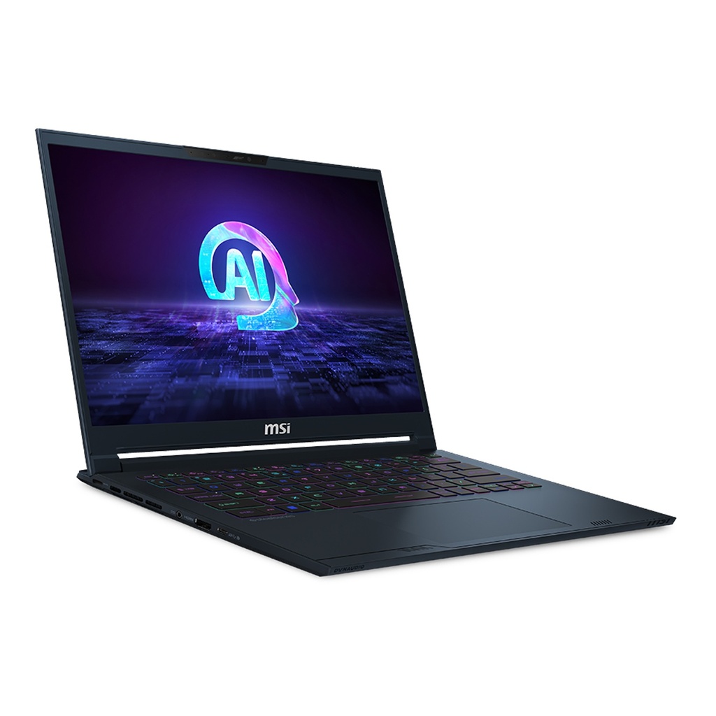 MSI Stealth 14 AI Studio A1VFG-091US Gaming Laptop, Intel Core Ultra 9 185H Processor, 32GB DDR5 RAM, 1TB NVMe SSD, RTX 4060 8GB VGA, 14" FHD IPS 165Hz Display, Per-Key RGB Keyboard, Windows 11 Home, Star Blue | 9S7-14K212-091