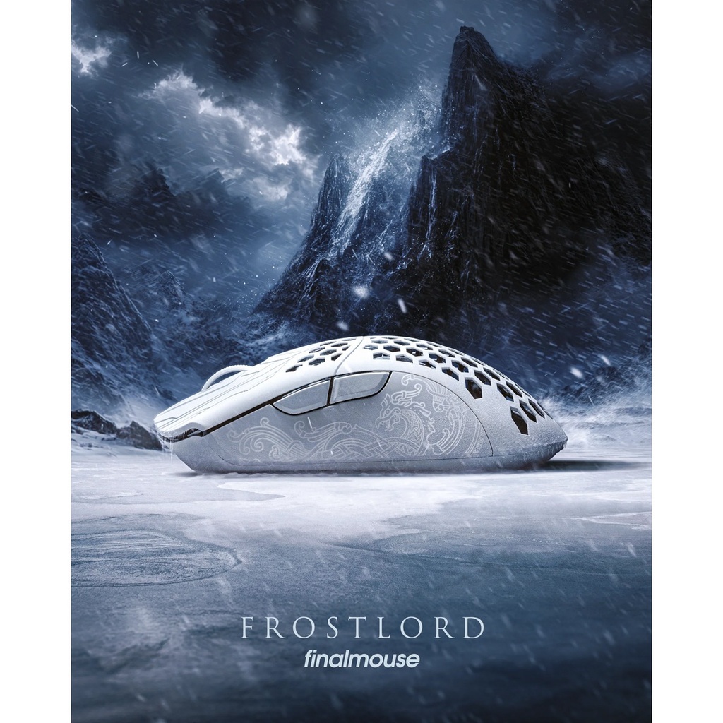 Finalmouse Frostlord Ultralight X Wireless Gaming Mouse – Classic (ULX) Limited Edition
