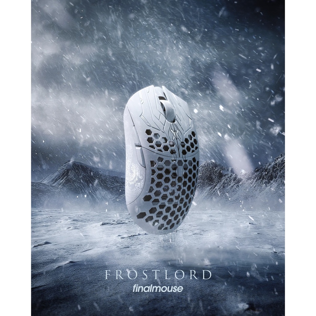 Finalmouse Frostlord Ultralight X Wireless Gaming Mouse – Classic (ULX) Limited Edition