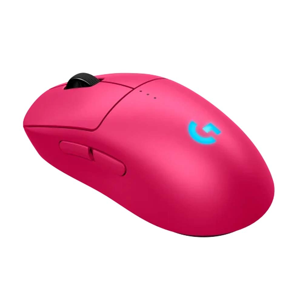 Logitech PRO 2 Lightspeed Wireless Gaming Mouse, Hero Sensor 2, 44000 DPI -Magenta