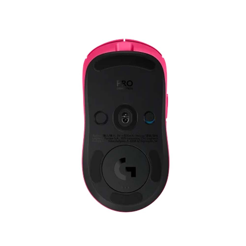 Logitech PRO 2 Lightspeed Wireless Gaming Mouse, Hero Sensor 2, 44000 DPI -Magenta
