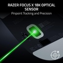 Razer Basilisk Mobile Portable Ergonomic Wireless/Bluetooth Gaming Mouse, Upto 105Hr, Focus X 18K Optical Sensor - Black