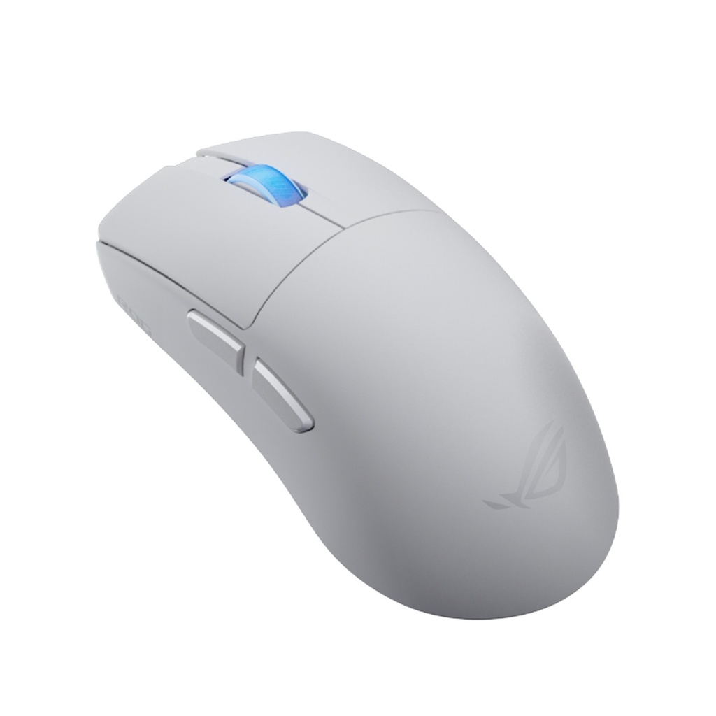 Asus Rog Harpe II Ace Wireless/Bluetooth/Wired Gaming Mouse Ultra Light Weight (48-Gram) 42,000 DPI, ROG AimPoint Pro, Up to 8000 Hz, White | 90MP0490-BMUA10