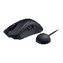Razer DeathAdder V4 Pro Wireless Gaming Mouse: 56g Lightweight - HyperSpeed Wireless Gen-2 - Optical Scroll Wheel - Optical Switches Gen-4 - Focus Pro 45K Sensor Gen-2 - Up to 150 Hr Battery, Black | RZ01-05330100-R3G1
