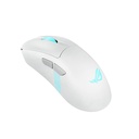 Asus ROG Keris II Origin Tri-Mode Wireless/Bluetooth/Wired Gaming Mouse, AimPoint Pro Optical Sensor, 42,000dpi Max, 8000Hz Polling Rate, White | 90MP04A0-BMUA10