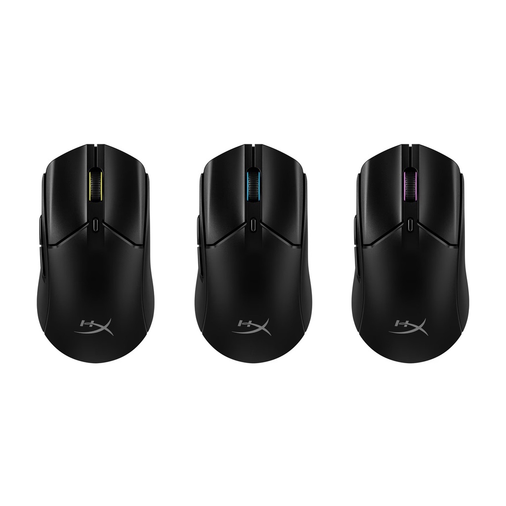 HyerX PulseFire Haste 2 Wireless/Bluetooth Gaming Mouse Upto 100 Hr, 60G, 26K Sensor, 26,000 DPI For PC,PS5,PS4,Xbox Series X|S & Xbox One