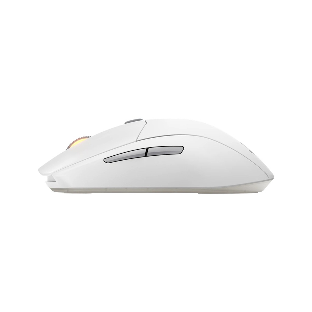 SteelSeries Rival 3 Wireless/Bluetooth Gaming Mouse True Move Air Sensor 18,000 DPI, 6 Programmable Buttons, 200Hr Battery Life For PC,PS5, Xbox X|S – White