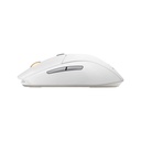 SteelSeries Rival 3 Wireless/Bluetooth Gaming Mouse True Move Air Sensor 18,000 DPI, 6 Programmable Buttons, 200Hr Battery Life For PC,PS5, Xbox X|S – White