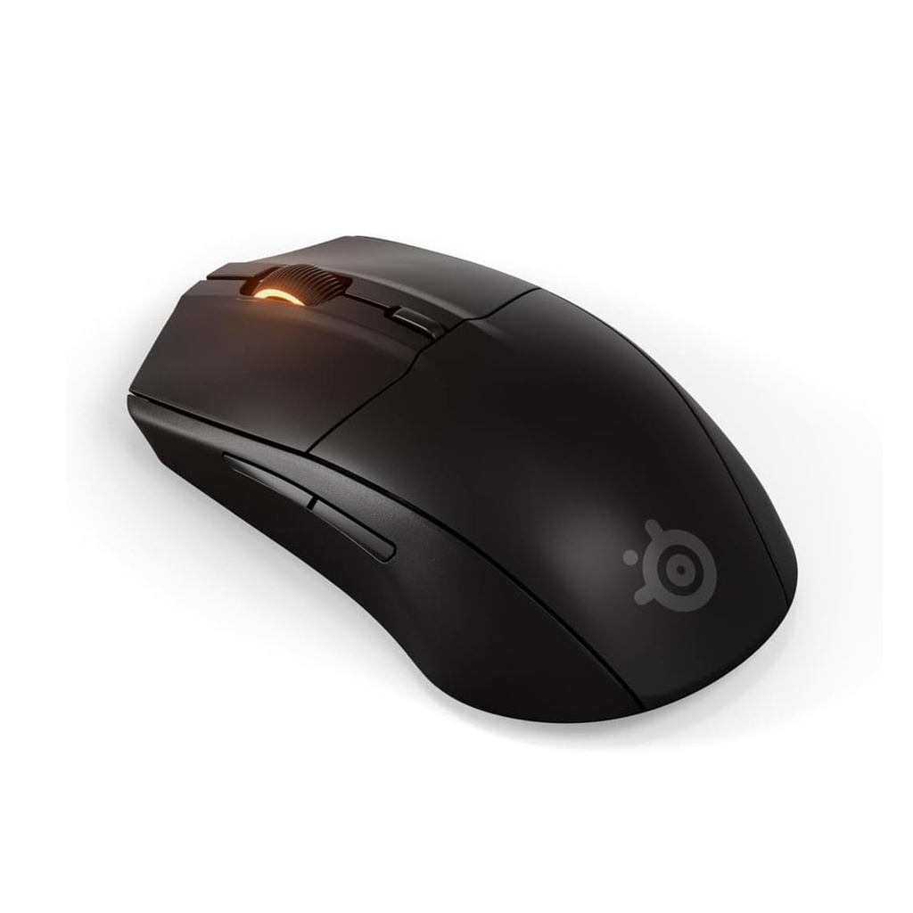 SteelSeries Rival 3 Wireless/Bluetooth Gaming Mouse TrueMove Air Sensor 18,000 DPI, 6 Programmable Buttons, 200Hr Battery Life For PC,PS5, Xbox X|S - Black