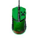 Razer Cobra Minecraft Edition Lightweight Optical Wired Gaming Mouse with Chroma RGB Lighting, Razer Gen‑3 Optical Mouse Switches - Green